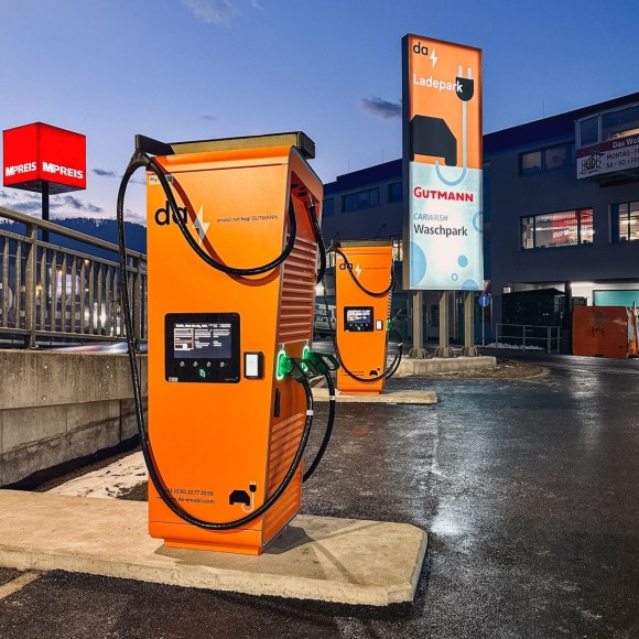 Wasch- & Ladepark da emobil & Gutmann